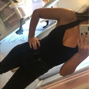 Kendall and Kylie black body suit